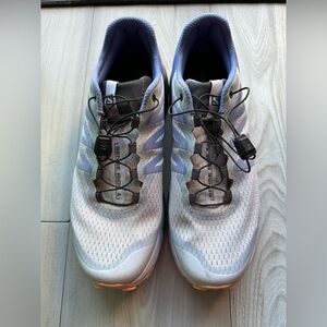 Salomon Trail Runners in Purple and Orange